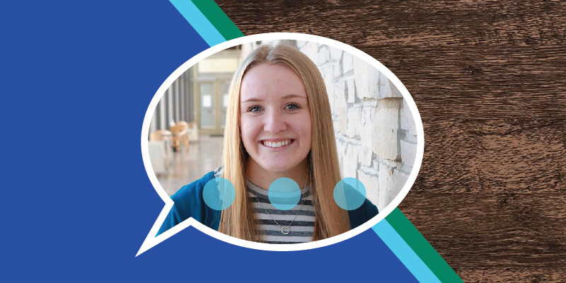 Virginia, a senior with Marian University